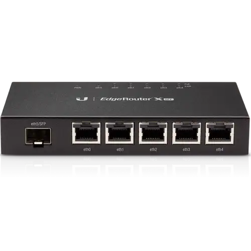 UBIQUITI Роутер EdgeRouter X SFP