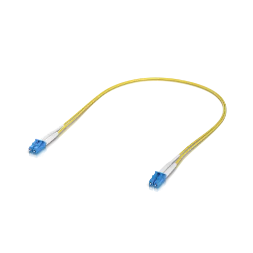 UBIQUITI Волоконно-Оптический Патч-Кабель OS2 Duplex LC UPC Fiber Patch Cable 0.5 м до 100G
