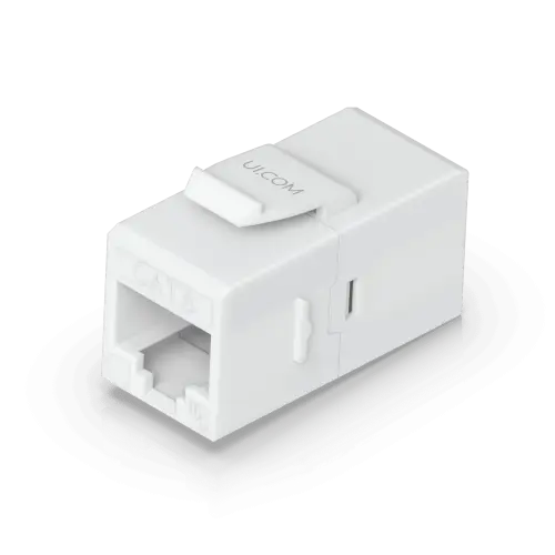 UBIQUITI Проходной коннектор Cat6 Keystone Coupler, 12-Pack