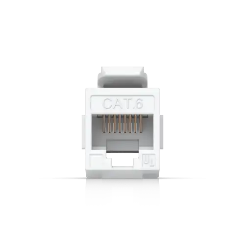 UBIQUITI Проходной коннектор Cat6 Keystone Coupler, 12-Pack