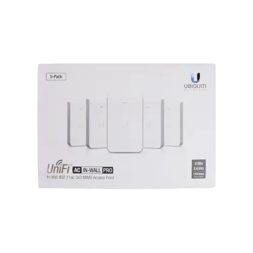 UBIQUITI Точка доступа Unifi AP AC In-Wall Pro (5-pack)