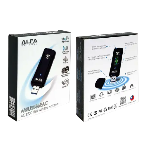 UBIQUITI Wi-Fi адаптер Alfa AWUS 036ACH-C